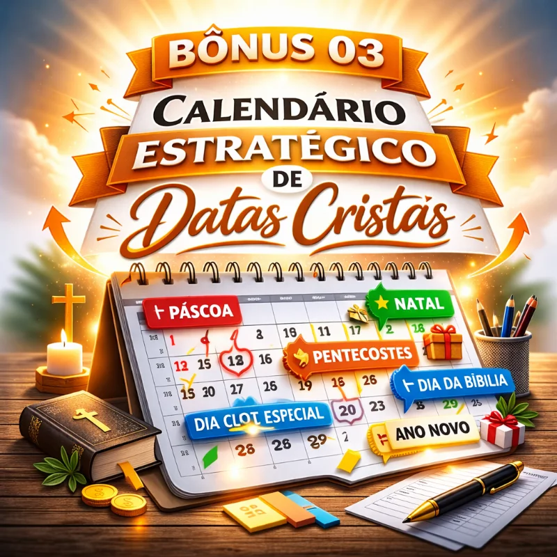Calendário Estratégico de Datas Cristãs